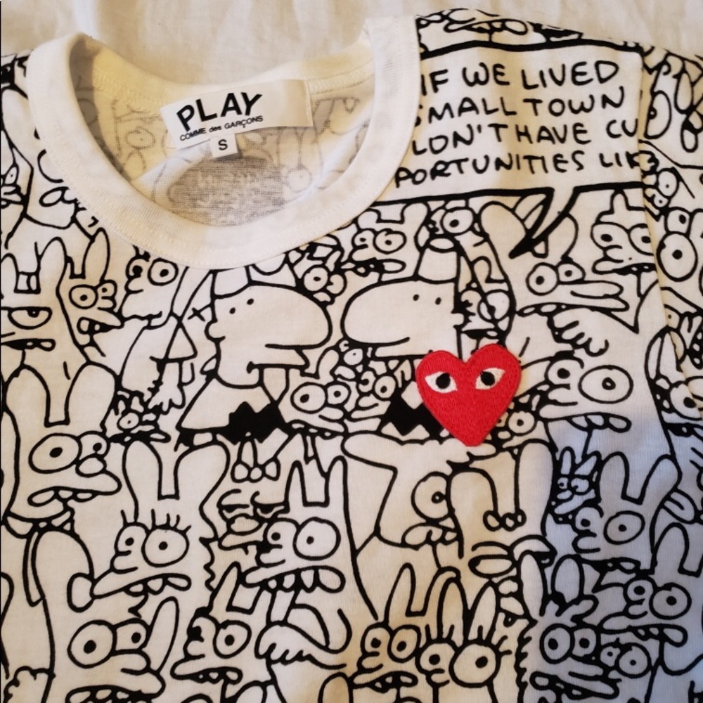 Comme Des Garçons Simpsons T Shirt